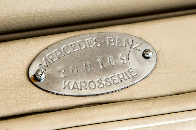 1934 Mercedes-Benz 500/540K (Factory Upgrade) Spezial Roadster  Chassis no. 105136 Engine no. 105136 image 2