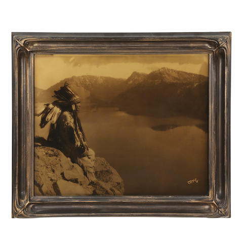 Edward S. Curtis (1868-1952); The Chief of Crater Lake;