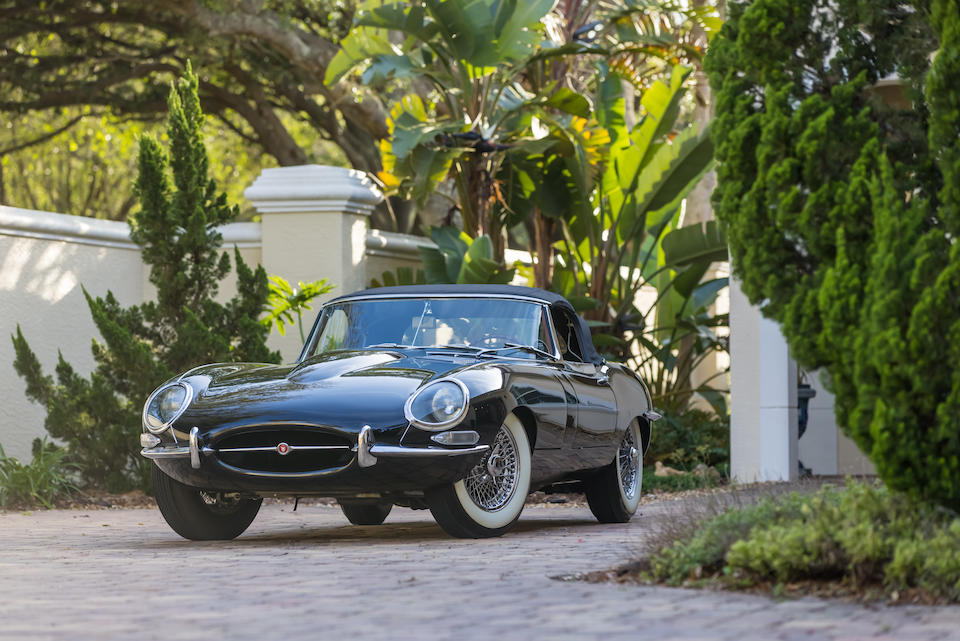 <b>1964 Jaguar E-Type Series I 3.8 Roadster  </b><br />Chassis no. 881576 <br />Engine no. RA6901-9