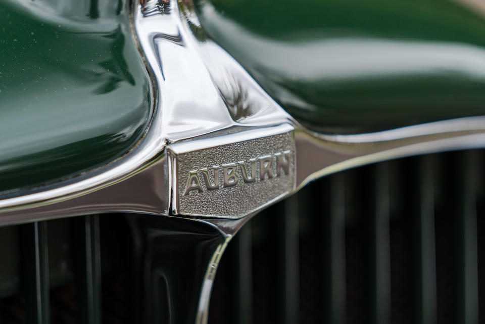 <b>1932 Auburn 8-100A Phaeton Sedan  </b><br />Chassis no. 8100A7590H <br />Engine no. GU65529