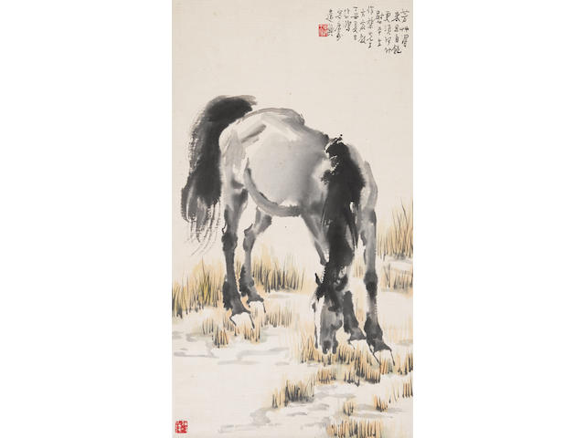 Xu Beihong (1895-1953) Grazing Horse, 1937