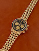 Thumbnail of ROLEX. AN EXCEPTIONAL AND RARE 14K GOLD MANUAL WIND CHRONOGRAPH BRACELET WATCH Cosmograph, Ref 6263/5, c.1977 image 21