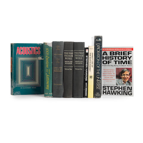 A Marlon Brando group of books on Science, Nature, and Technology