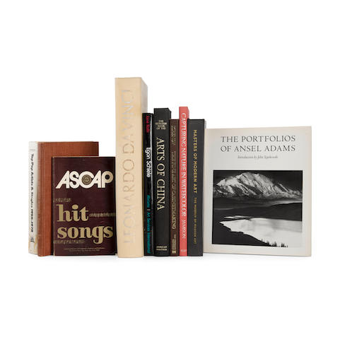 A Marlon Brando group of books on Art and Music