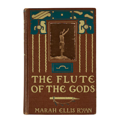 BOOK ILLUSTRATED WITH CURTIS PHOTOGRAPHS. RYAN, MARAH ELLIS. 1860-1934. The Flute of the Gods. New York: F.W. Stokes, [1909].