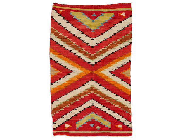 A Navajo transitional weaving