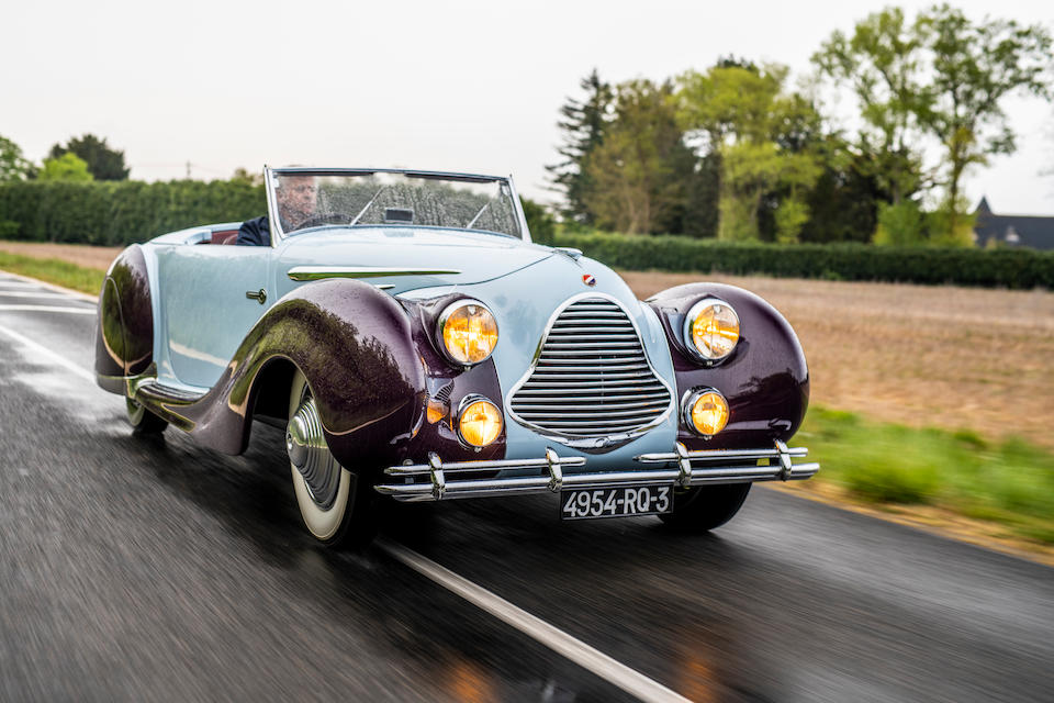 1948 Talbot-Lago T26 Record Sport Cabriolet D&#233;capotable <br /> Chassis no. 3179 <br />Talbot-Lago Car No. 100234<br /> Engine no. 26179