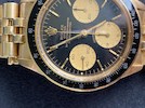 Thumbnail of ROLEX. AN EXCEPTIONAL AND RARE 14K GOLD MANUAL WIND CHRONOGRAPH BRACELET WATCH Cosmograph, Ref 6263/5, c.1977 image 10