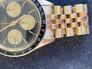 Thumbnail of ROLEX. AN EXCEPTIONAL AND RARE 14K GOLD MANUAL WIND CHRONOGRAPH BRACELET WATCH Cosmograph, Ref 6263/5, c.1977 image 3
