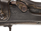 Thumbnail of WILD BILL HICKOK'S SPRINGFIELD TRAPDOOR RIFLE BURIED BY HIS SIDE AT DEADWOOD SOUTH DAKOTA ON AUGUST 3, 1876. No visible serial number, circa 1870, .45-70 caliber 29 58 inch barrel, 1863 on tail of lock. image 6