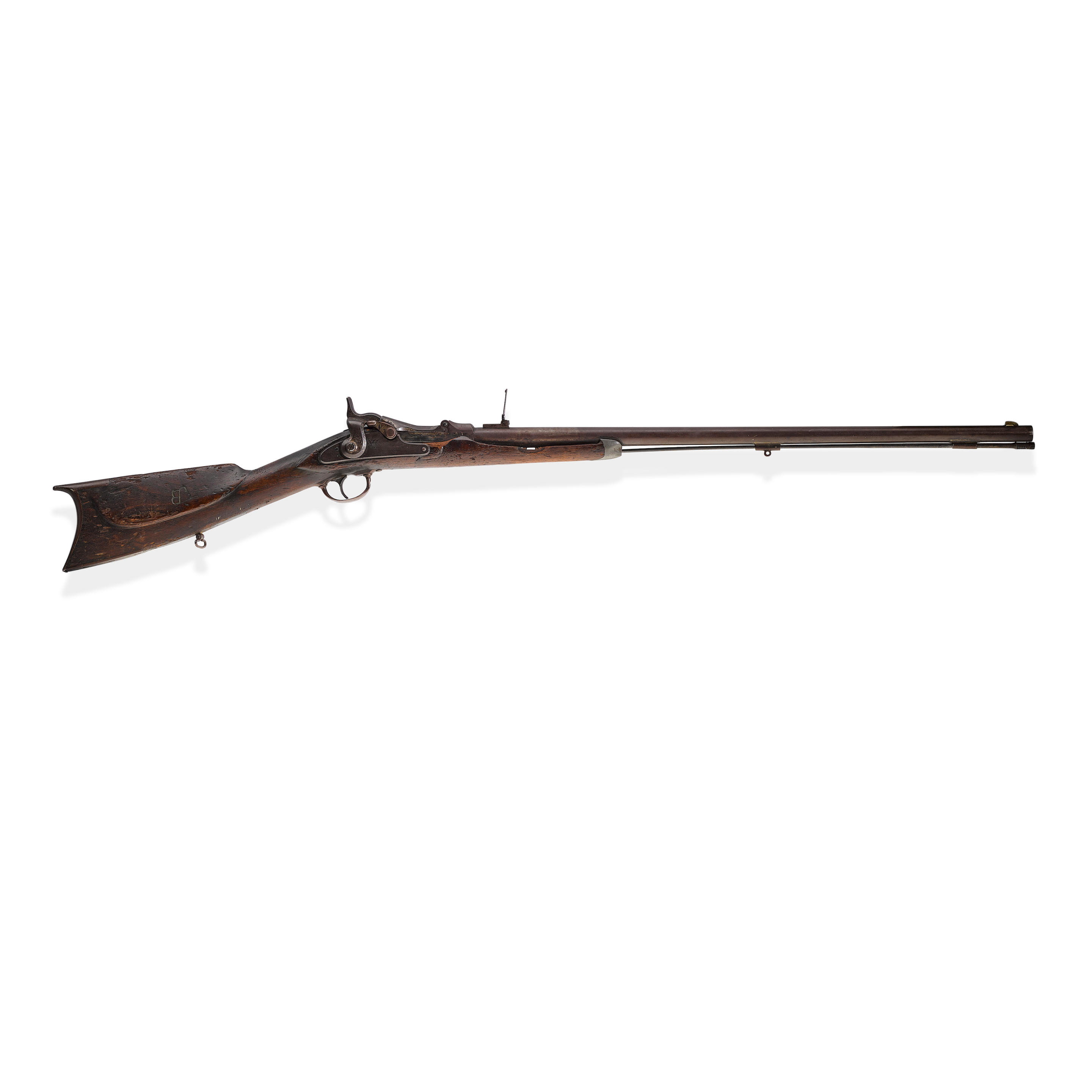 WILD BILL HICKOK'S SPRINGFIELD TRAPDOOR RIFLE BURIED BY HIS SIDE AT...