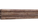 Thumbnail of BILLY THE KID WHITNEY DOUBLE BARREL HAMMER SHOTGUN TAKEN FROM DEPUTY BOB OLINGER AND USED TO KILL HIM DURING BILLY THE KID'S DRAMATIC LINCOLN COUNTY COURTHOUSE ESCAPE ON APRIL 28, 1881.  Serial no. 903, circa 1880, 10 gauge 25 1/4 inch round brown Damascus twist pattern. image 10
