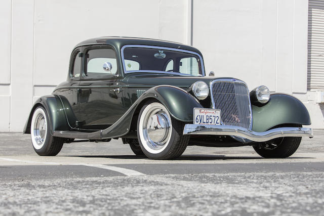 1933 Ford 5-Window Coupe Hot Rod  <br /> Chassis no. 18116978