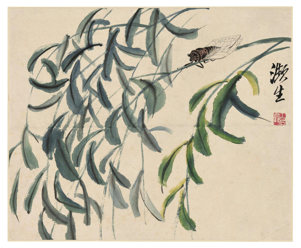 Qi Baishi (1864-1957)  Plants and Insects (4)