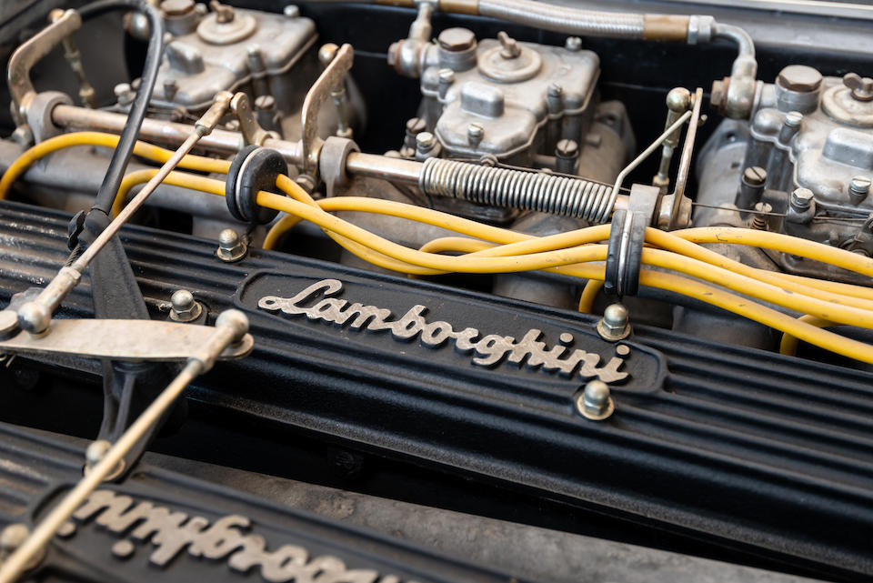<b>1967 Lamborghini 400 GT 2+2 Coupe  </b><br />Chassis no. 0724 <br />Engine no. 0698