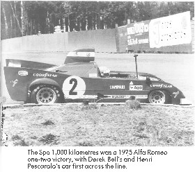 1974 Alfa Romeo Tipo 33 TT 12  Chassis no. AR11512*010* Engine no. 11512 071 image 2