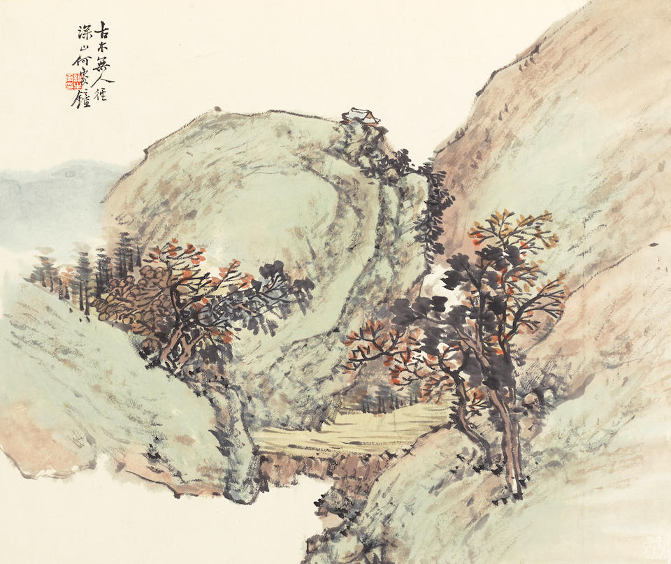 Tao Tao (active 1825-1900)  Landscapes, 1882