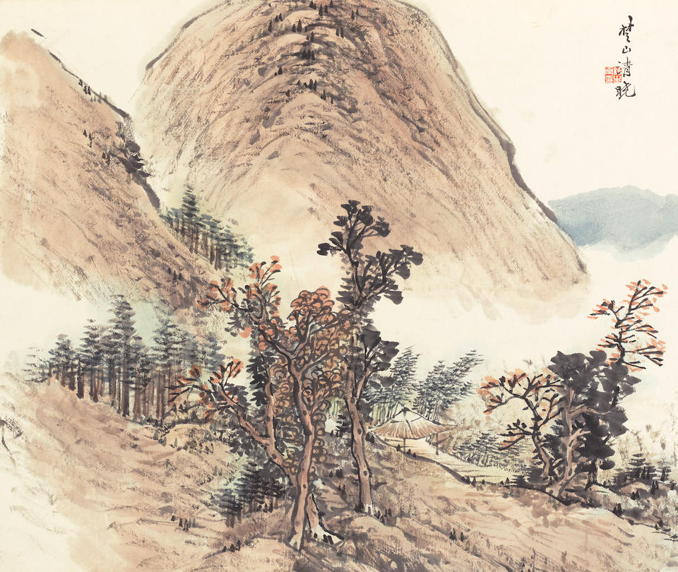 Tao Tao (active 1825-1900)  Landscapes, 1882