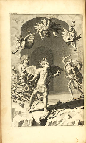 MILTON, JOHN. 1608-1674. Paradise Lost. A Poem in Twelve Books.  London: Miles Flesher for Jacob Tonson, 1688.