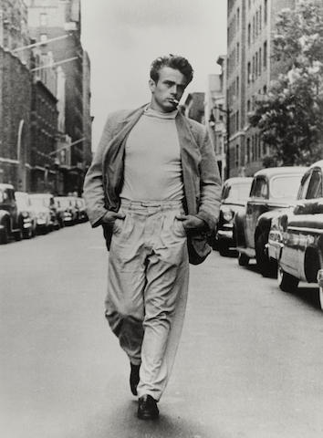 Roy Schatt (1919-2002); James Dean, Times Square;