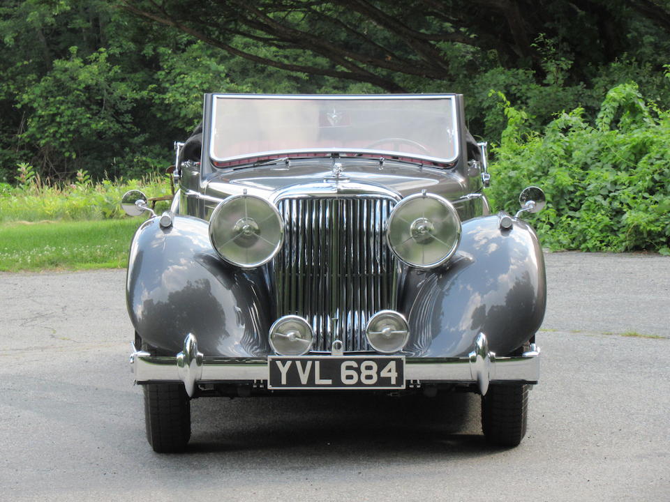 <b>1948 Jaguar Mk IV 3&#189; Liter Drophead Coupe   </b><br />Chassis no. 637160