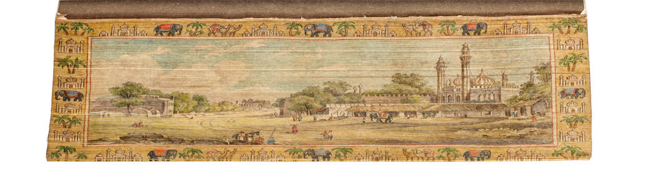 FORE-EDGE PAINTINGS. A collection of books with fore-edge paintings: