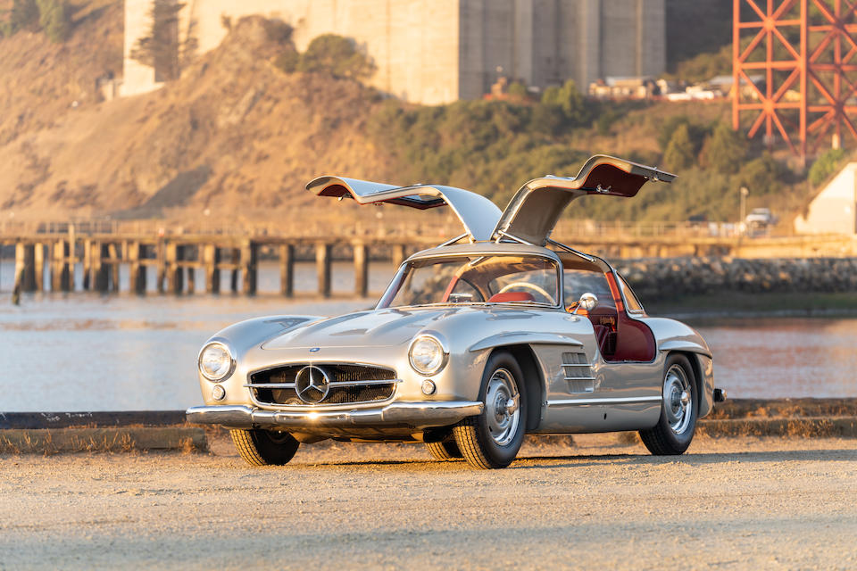 <b>1955 Mercedes-Benz 300SL Gullwing Coupe </b><br /> Chassis no. 198.040.5500128 <br />Engine no. 198.980.5500104