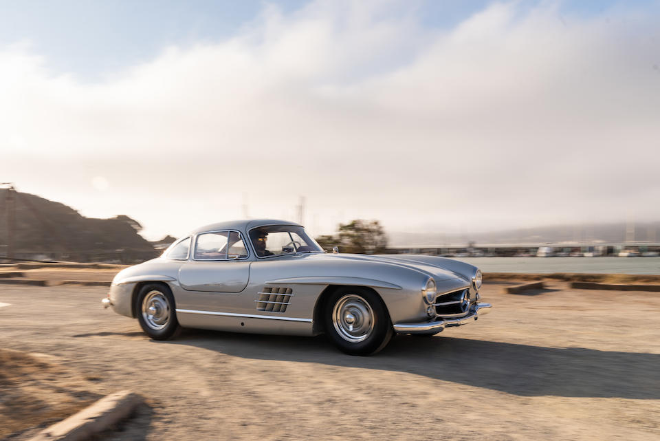 <b>1955 Mercedes-Benz 300SL Gullwing Coupe </b><br /> Chassis no. 198.040.5500128 <br />Engine no. 198.980.5500104