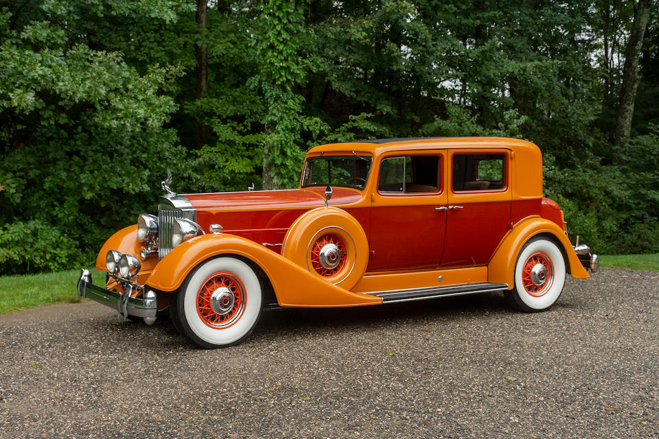 <b>1934 Packard 1107 Twelve Club Sedan</b><br />Car no. 736 52