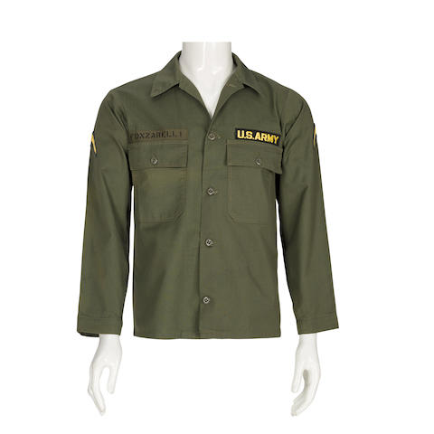 Henry Winkler: A U.S. Army shirt worn as Arthur "Fonzie" Fonzarelli on Happy Days