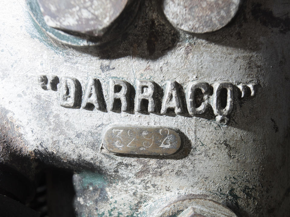 <b>C.1902 Darracq 9HP Two Seater Voiturette </b><br /> Car No. 3292<br /> Engine no. 2306