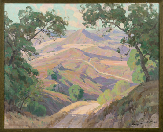 George Henry Melcher (1881-1957) Road Up The Mountain 24 1/4 x 30 1/8in (61.6 x 76.5cm) image 4