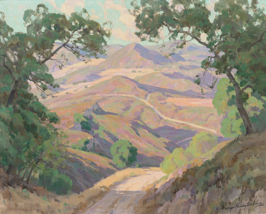 George Henry Melcher (1881-1957) Road Up The Mountain 24 1/4 x 30 1/8in (61.6 x 76.5cm) image 1