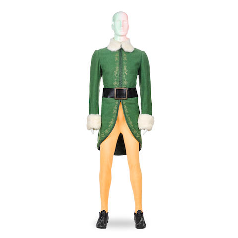 A Will Ferrell Complete Elf Hero Costume
