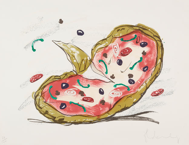 Claes Oldenburg (born 1929); Pizza/Palette;