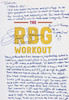Thumbnail of THE STRENGTH OF RUTH BADER GINSBURG. JOHNSON, BRYANT. The RBG Workout. Boston and New York Houghton Mifflin Harcourt, 2017. image 2