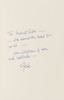 Thumbnail of GLORIA STEINEM'S MEMOIR INSCRIBED TO RUTH BADER GINSBURG. STEINEM,  GLORIA. My Life on the Road. New York Random House, 2015. image 2