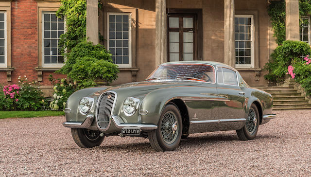 1954 Jaguar XK120 SE Coupe with body By Pinin Farina.