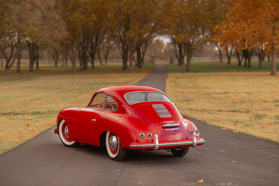 <b>1954 Porsche 356 Pre-A 1500 Coupe </b><br /> Chassis no. 52257 <br />Engine no. 32749 (see text)