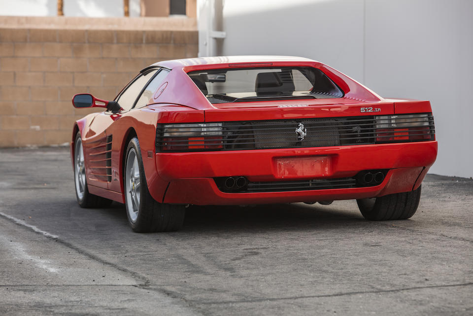<B>1992  Ferrari  512 TR Prototype </B><br /> VIN. ZFFLG40A9N0086815<br /> Engine no. 00011