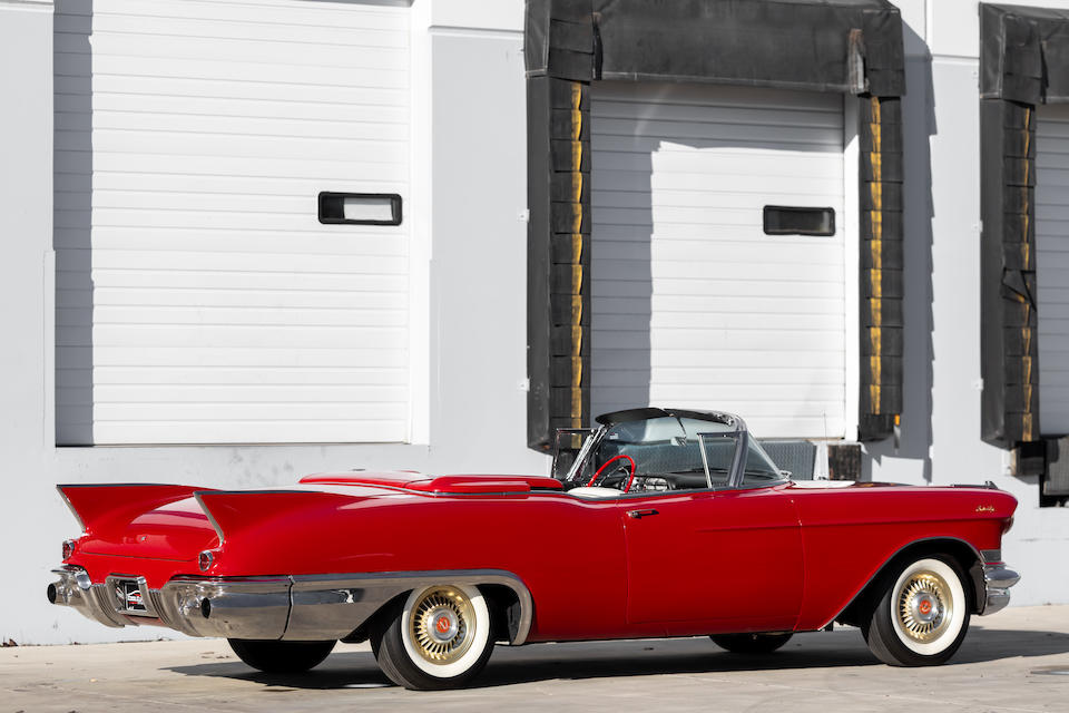 <B>1957  Cadillac  Eldorado Biarritz Convertible</B><br />  Chassis no. 5762015428<br /> Engine no. 5762015428