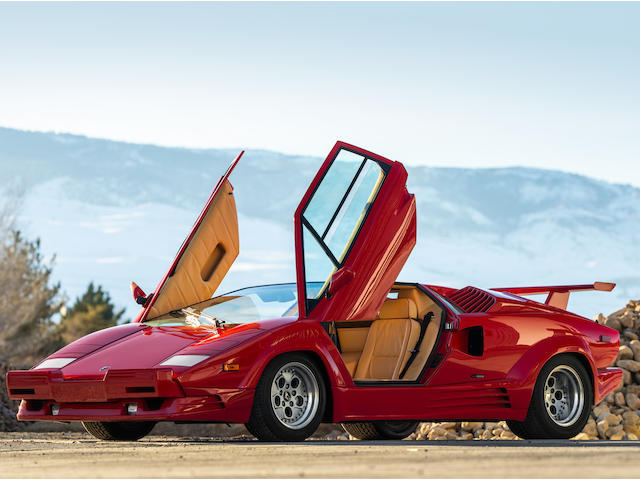 <b>1989 Lamborghini  Countach '25th Anniversary'</b><br />VIN. ZA9CA05A3KLA12651