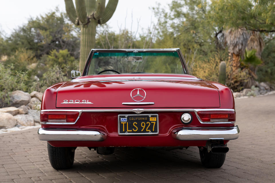 <b>1966  Mercedes-Benz  230SL</b><br />   Chassis no. 113042.12.016478<br /> Engine no. 127981.12.004439