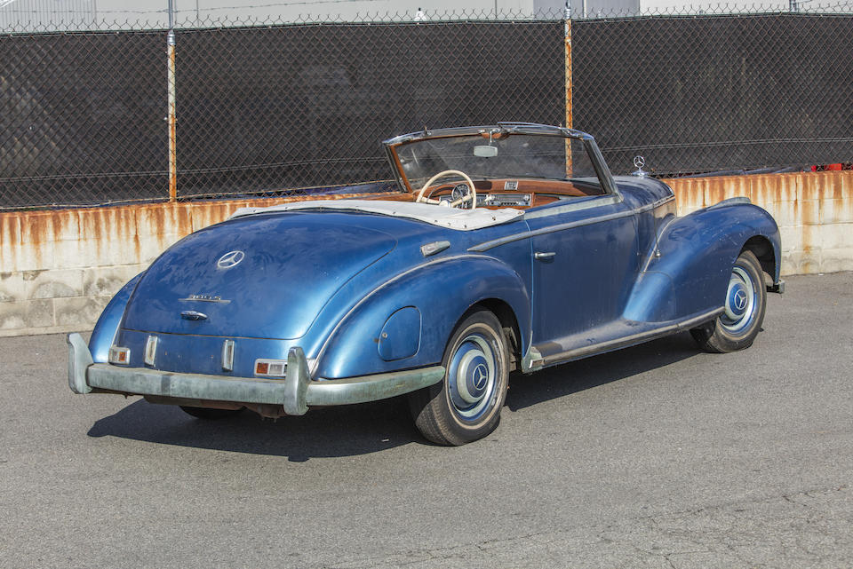 <b>1953  Mercedes-Benz  300S Roadster</b><br />  Chassis no. 188012.00167/53<br /> Engine no. 188012.00167/53<br /> Body no. 1881800060/53