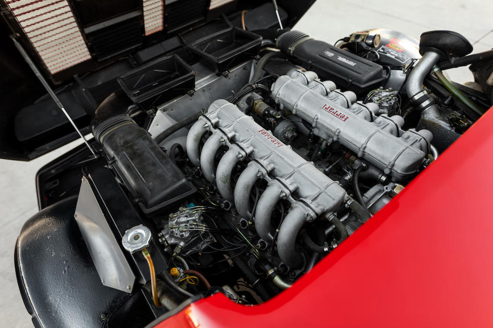 <B>1983  Ferrari  512 BBi</B><br />VIN. ZFFJA09B000046663<br /> Engine no. 00582
