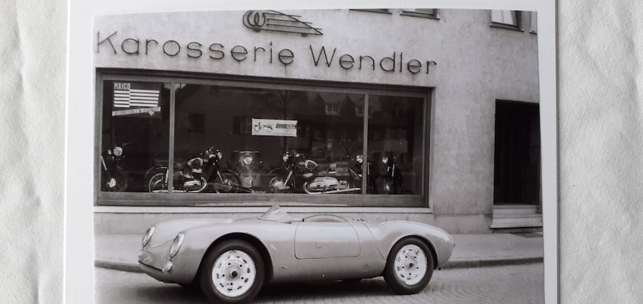 1955 Porsche 550 SpyderCoachwork by WendlerChassis no. 550-0036Engine no. 90-034 image 4