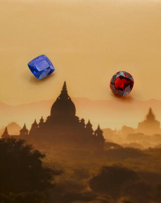 缅甸古代宝石和矿物