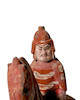 Thumbnail of A PAINTED GRAY POTTERY OF EQUESTRIAN WARRIOR Northern Qi dynasty image 3