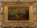 Thumbnail of Ralph Albert Blakelock (1847-1919) In Central Park 10 x 15 in. (25.0 x 38.2 cm) framed 19 x 25 x 3 in. image 8