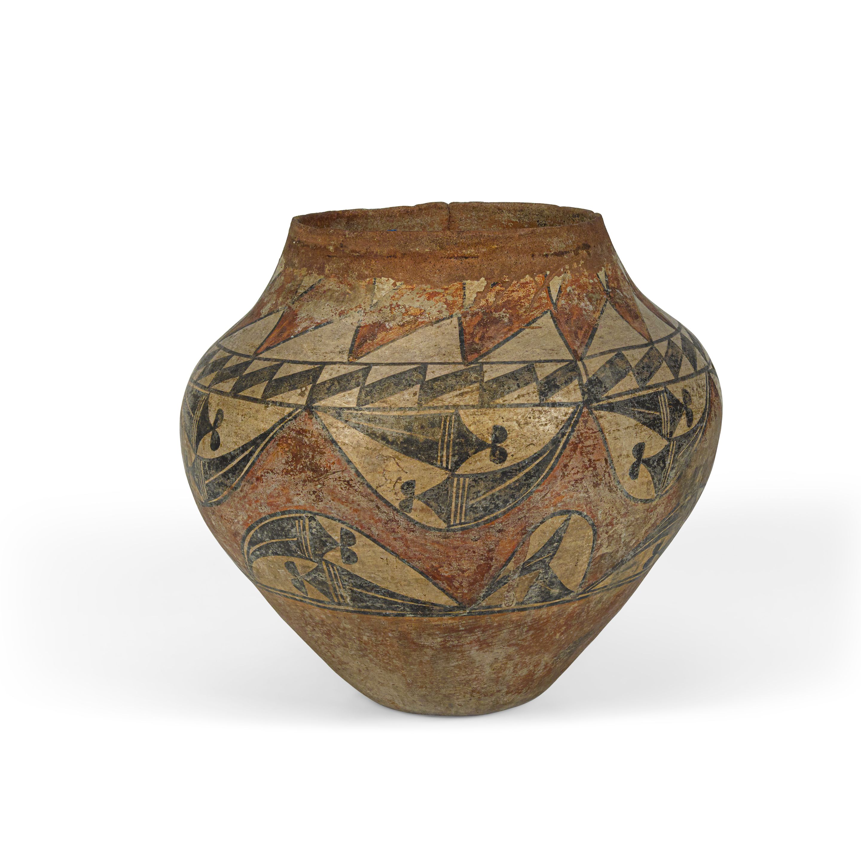 A Laguna polychrome jar